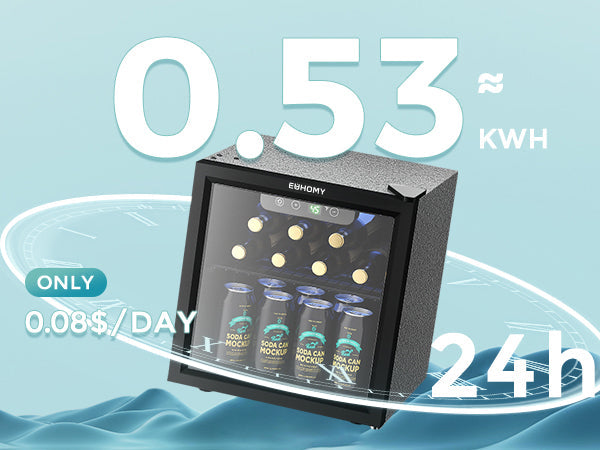Euhomy Fizz 55 Beverage Refrigerator